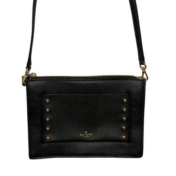 kate spade Handbags - New Kate‎ Spade Austin Street Clarise Leather Black Crossbody Purse